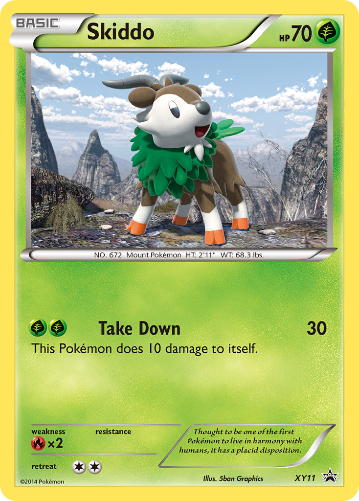 Skiddo (XY11) [XY: Black Star Promos] | Card Citadel