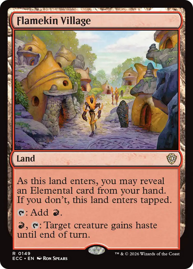 Flamekin Village [Lorwyn Eclipsed Commander] | Card Citadel