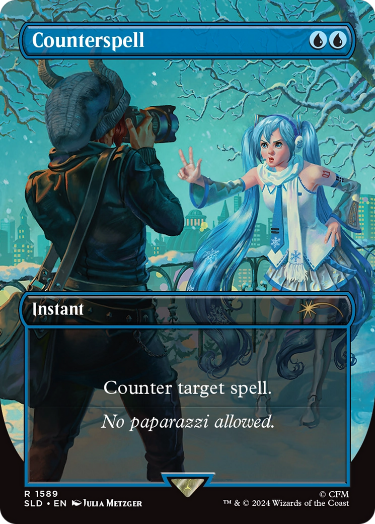 Counterspell (1589) (Rainbow Foil) [Secret Lair Drop Series] | Card Citadel