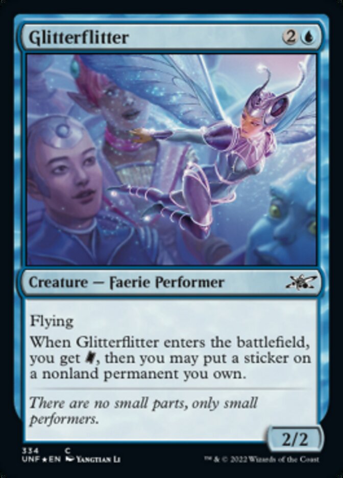 Glitterflitter (Galaxy Foil) [Unfinity] | Card Citadel