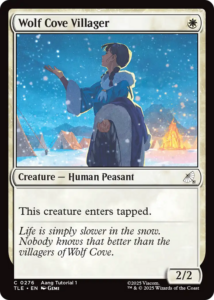 Wolf Cove Villager (0276) [Avatar: The Last Airbender: Eternal-Legal] | Card Citadel