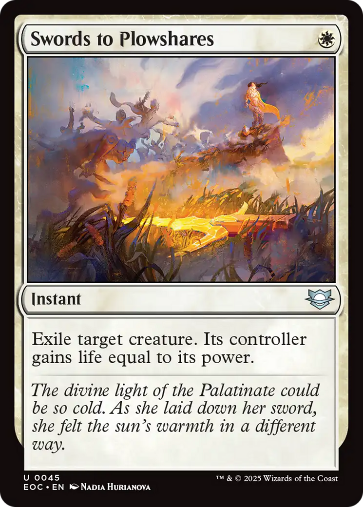 Swords to Plowshares [Edge of Eternities Commander] | Card Citadel