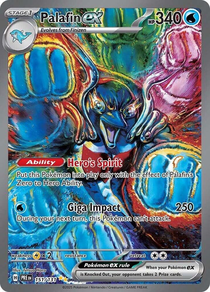 Palafin ex (151/131) [Scarlet & Violet: Prismatic Evolutions] | Card Citadel