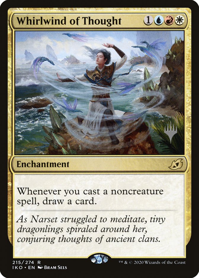 Whirlwind of Thought (Promo Pack) [Ikoria: Lair of Behemoths Promos] | Card Citadel