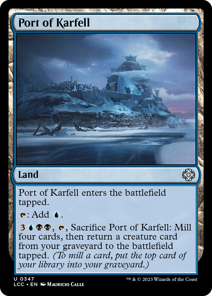 Port of Karfell [The Lost Caverns of Ixalan Commander] | Card Citadel