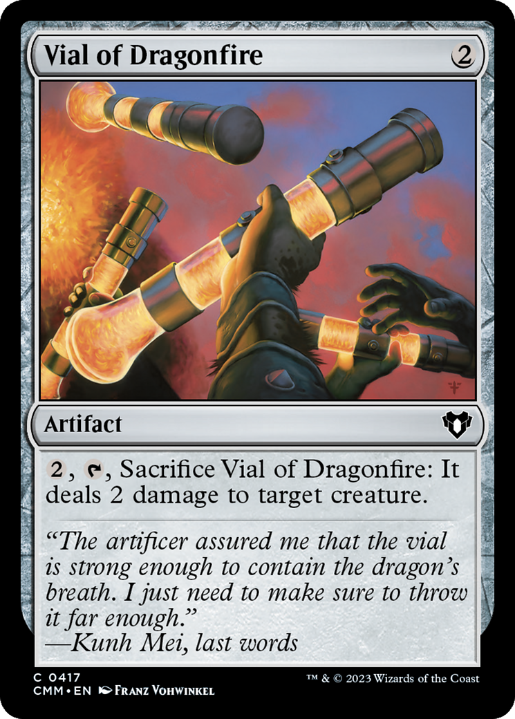 Vial of Dragonfire [Commander Masters] | Card Citadel