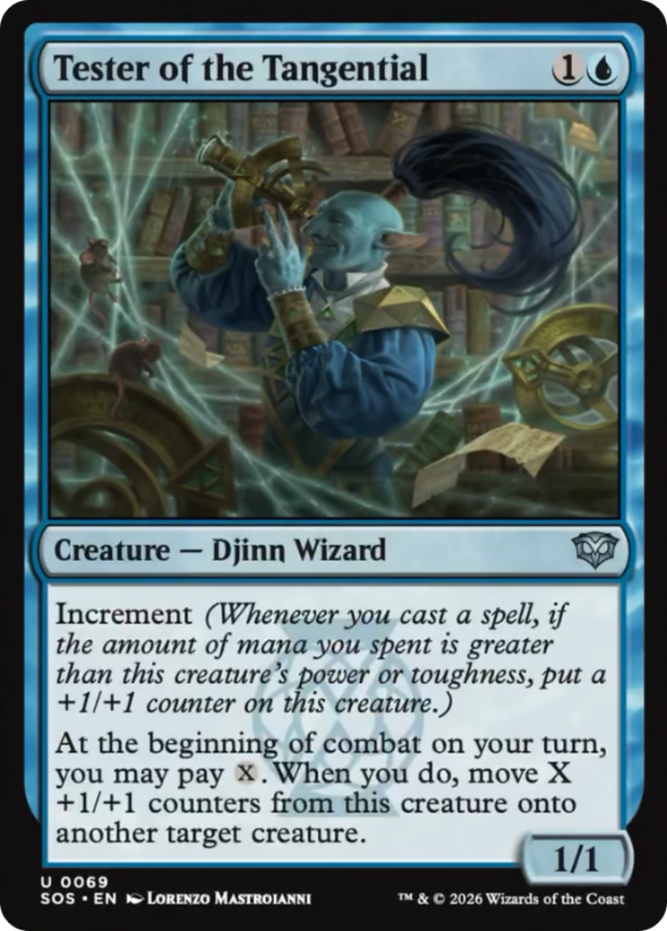 Tester of the Tangential [Secrets of Strixhaven] | Card Citadel