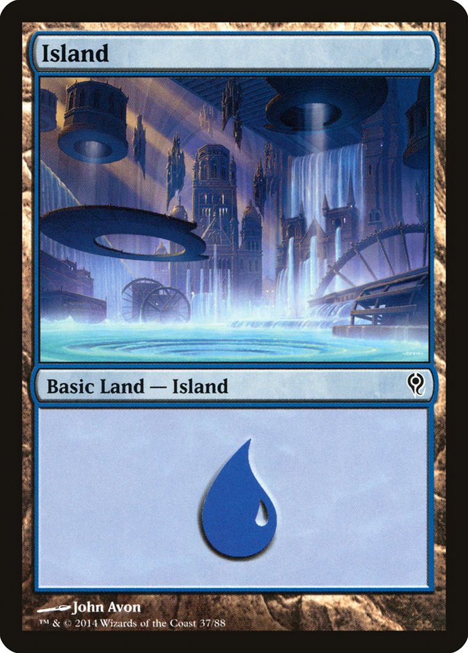 Island (37) [Duel Decks: Jace vs. Vraska] | Card Citadel