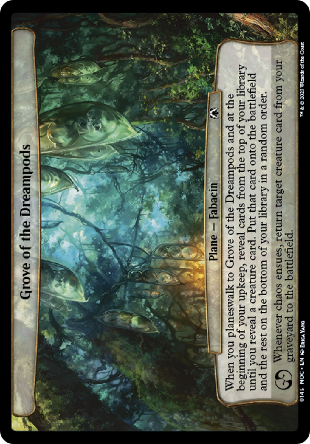 Grove of the Dreampods [March of the Machine Commander] | Card Citadel