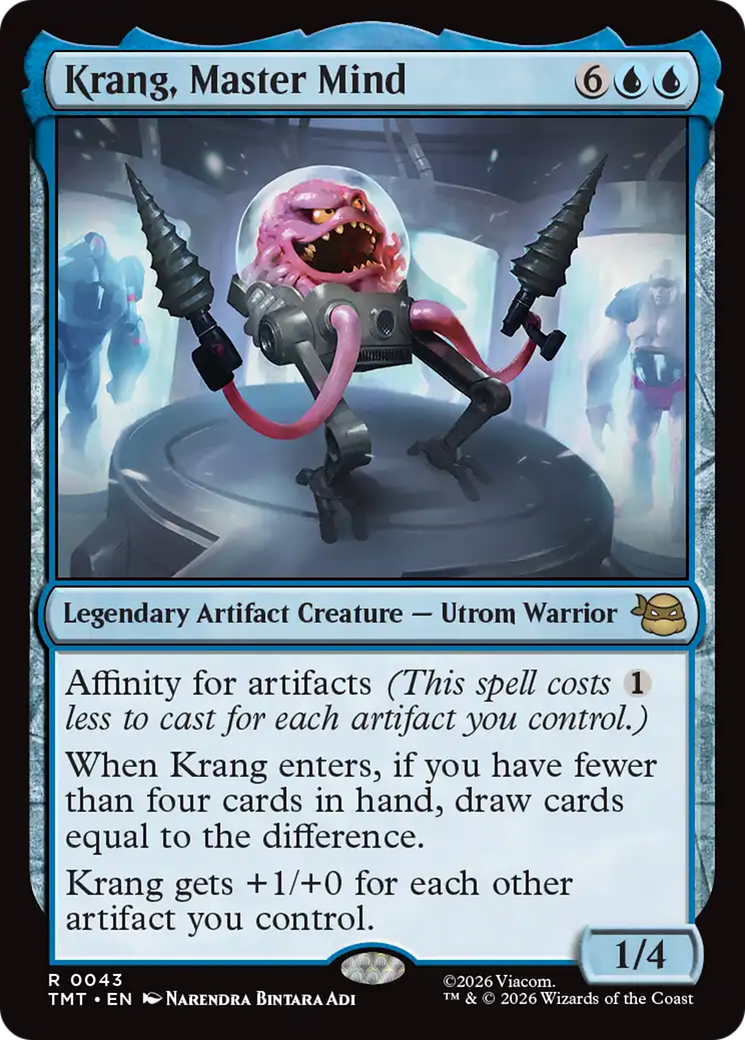Krang, Master Mind [Teenage Mutant Ninja Turtles] | Card Citadel