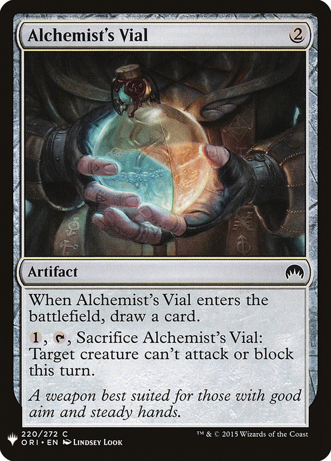 Alchemist's Vial [Mystery Booster] | Card Citadel