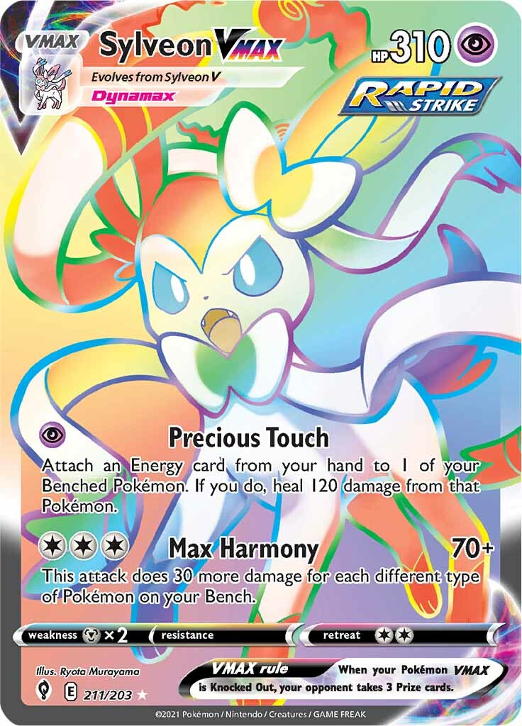 Sylveon VMAX (211/203) [Sword & Shield: Evolving Skies] | Card Citadel