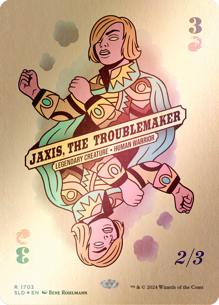 Jaxis, the Troublemaker (Rainbow Foil) [Secret Lair Drop Series] | Card Citadel