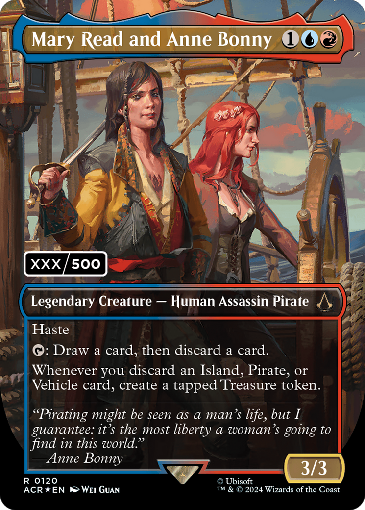 Mary Read and Anne Bonny (English) (Serial Numbered) [Assassin's Creed] | Card Citadel