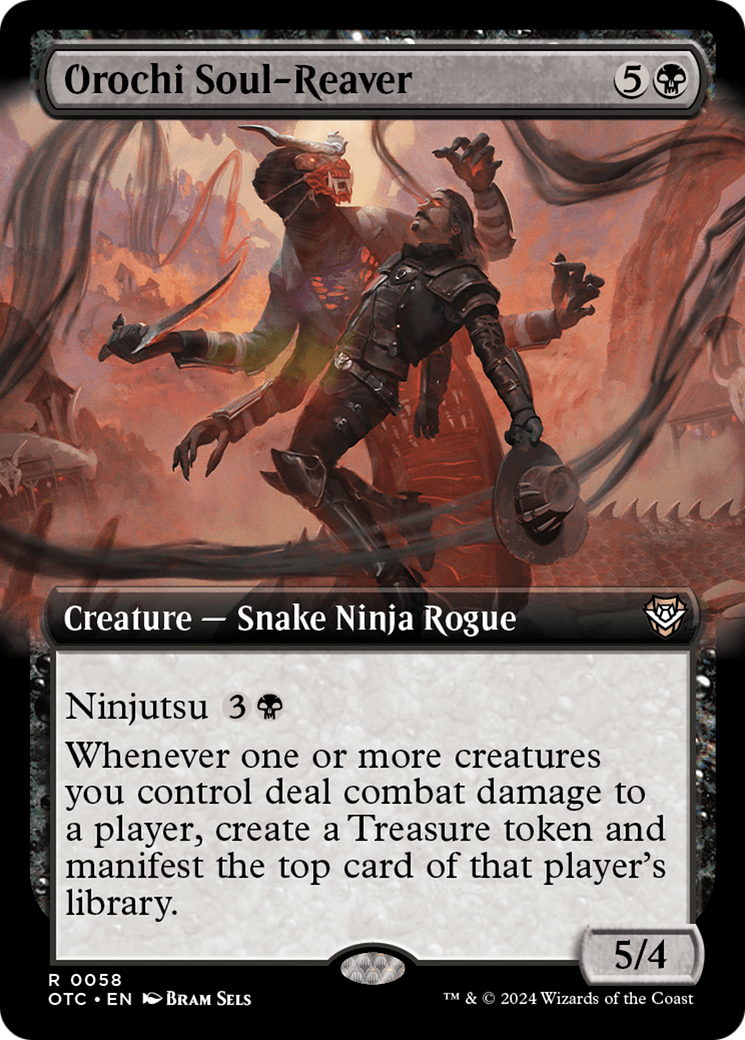 Orochi Soul-Reaver (Extended Art) [Outlaws of Thunder Junction Commander] | Card Citadel