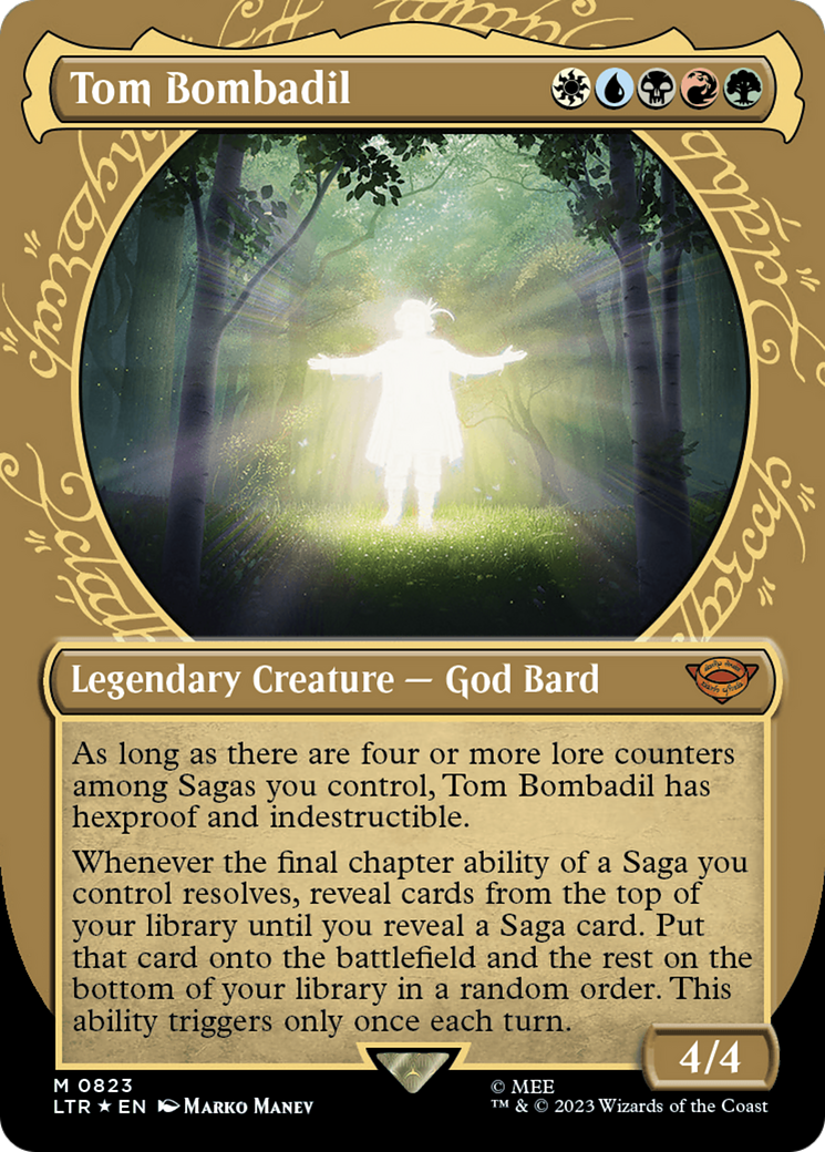 Tom Bombadil (Showcase) (Surge Foil) [The Lord of the Rings: Tales of Middle-Earth] | Card Citadel