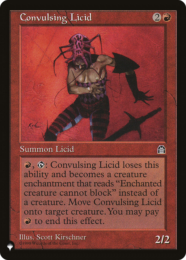 Convulsing Licid [The List Reprints] | Card Citadel