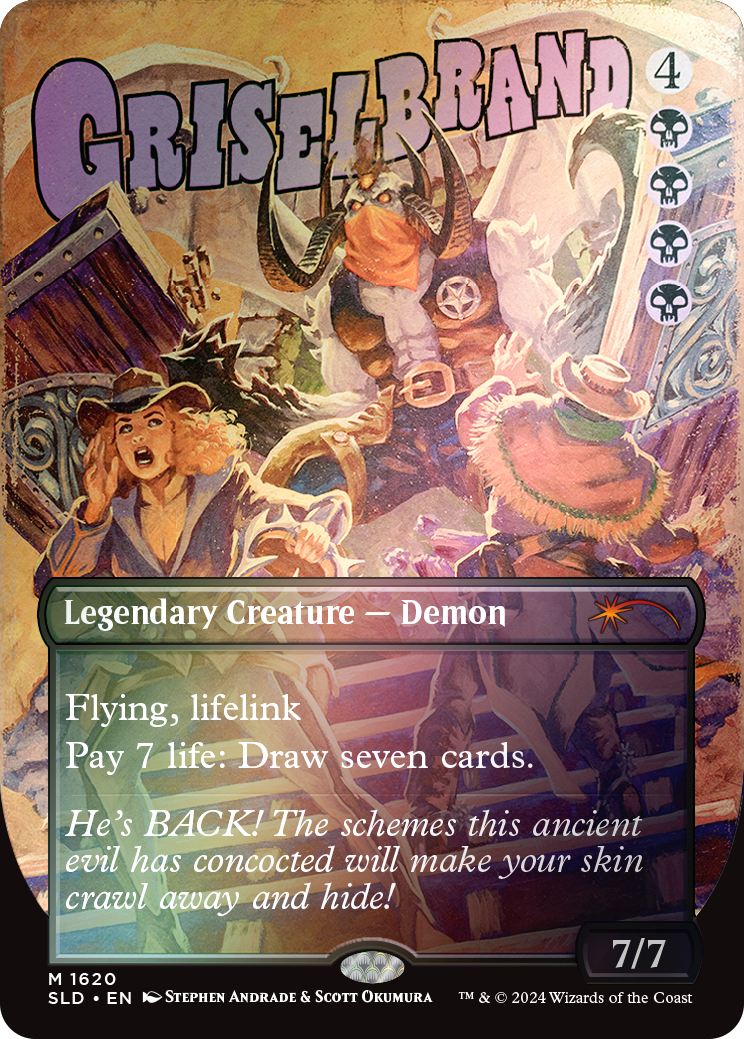 Griselbrand (1620) (Rainbow Foil) [Secret Lair Drop Series] | Card Citadel