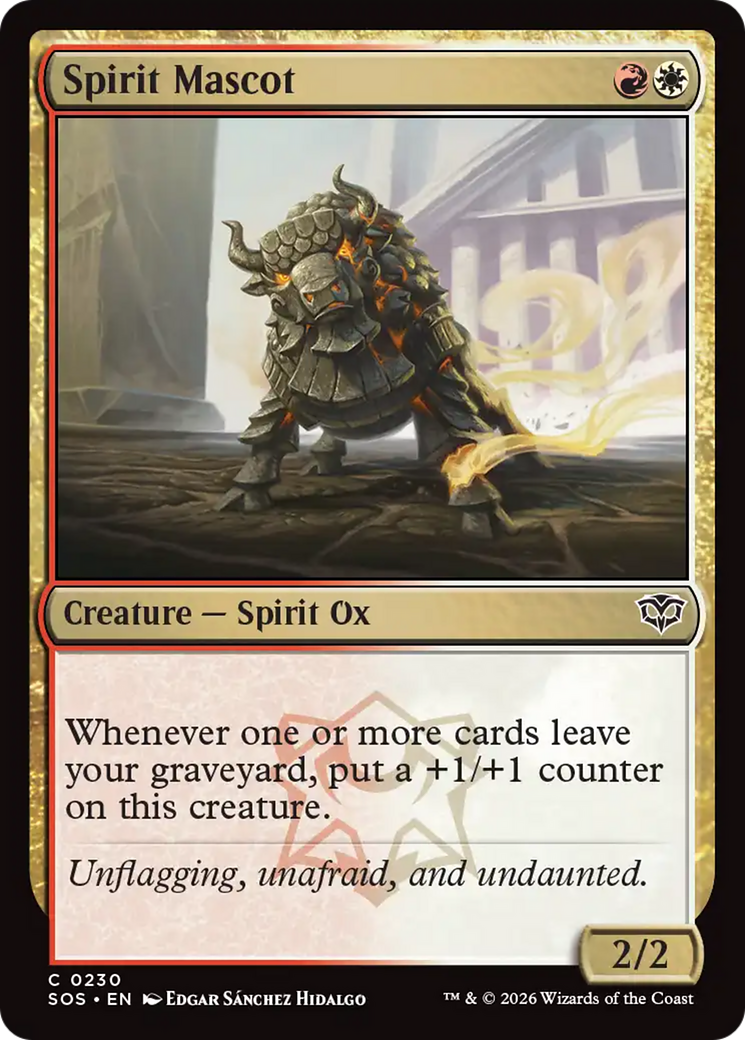 Spirit Mascot [Secrets of Strixhaven] | Card Citadel