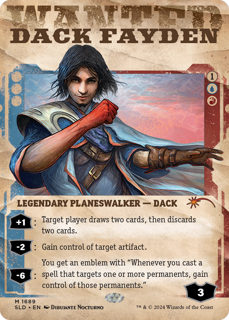 Dack Fayden (1689) [Secret Lair Drop Series] | Card Citadel