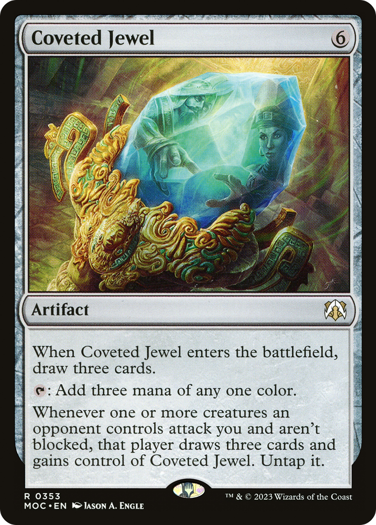 Coveted Jewel (Ripple Foil) [Modern Horizons 3 Commander] | Card Citadel