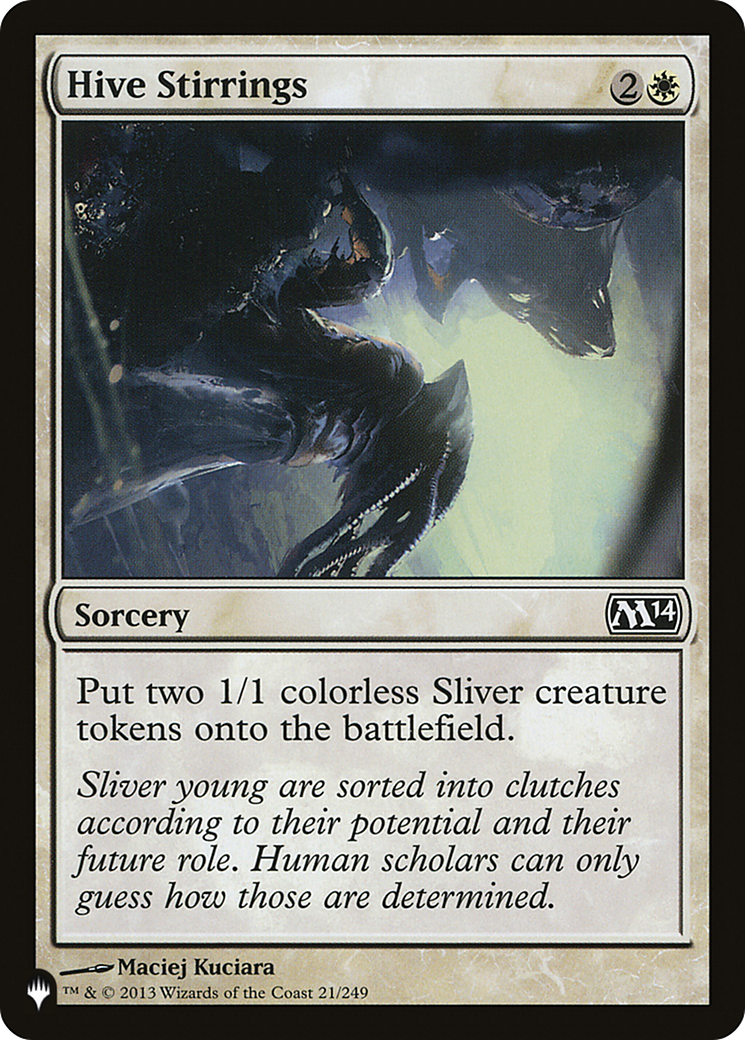 Hive Stirrings [The List Reprints] | Card Citadel