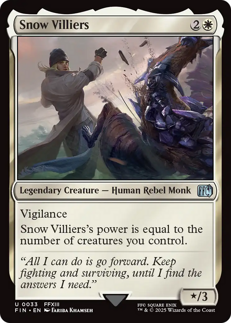 Snow Villiers [FINAL FANTASY] | Card Citadel