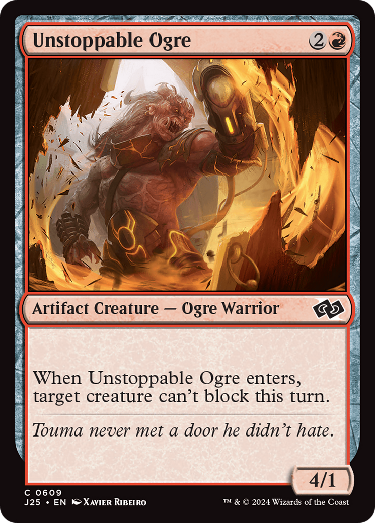 Unstoppable Ogre [Foundations Jumpstart] | Card Citadel