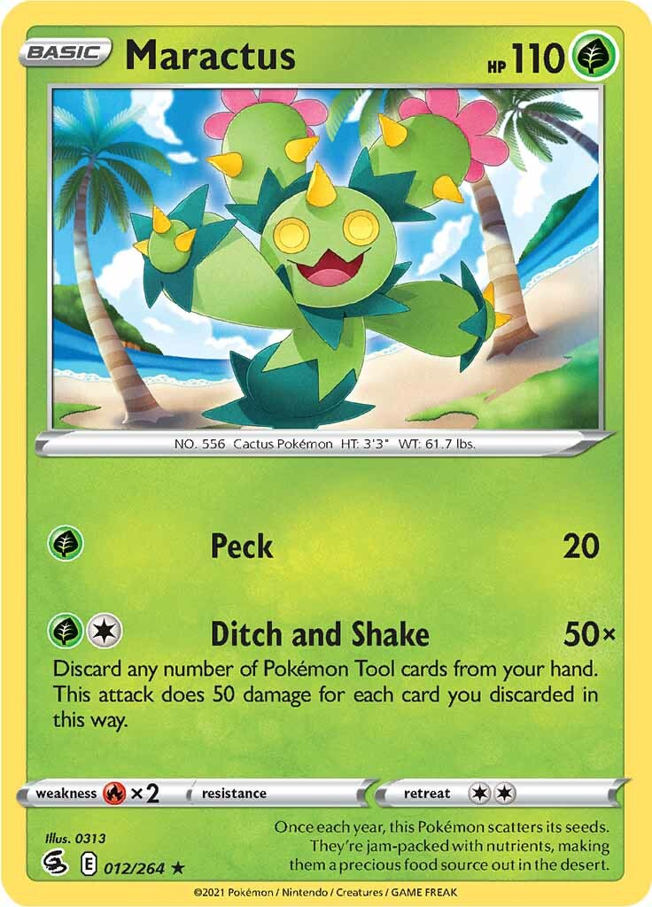 Maractus (012/264) [Sword & Shield: Fusion Strike] | Card Citadel