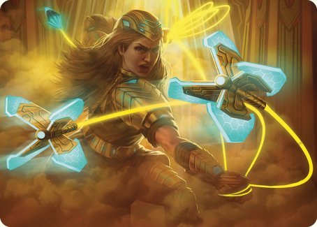 Bladehold War-Whip Art Card [Phyrexia: All Will Be One Art Series] | Card Citadel