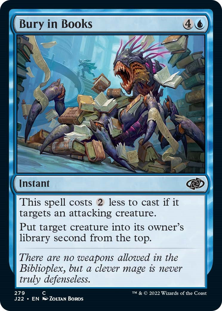 Bury in Books [Jumpstart 2022] | Card Citadel