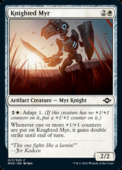 Knighted Myr [Modern Horizons 2] | Card Citadel