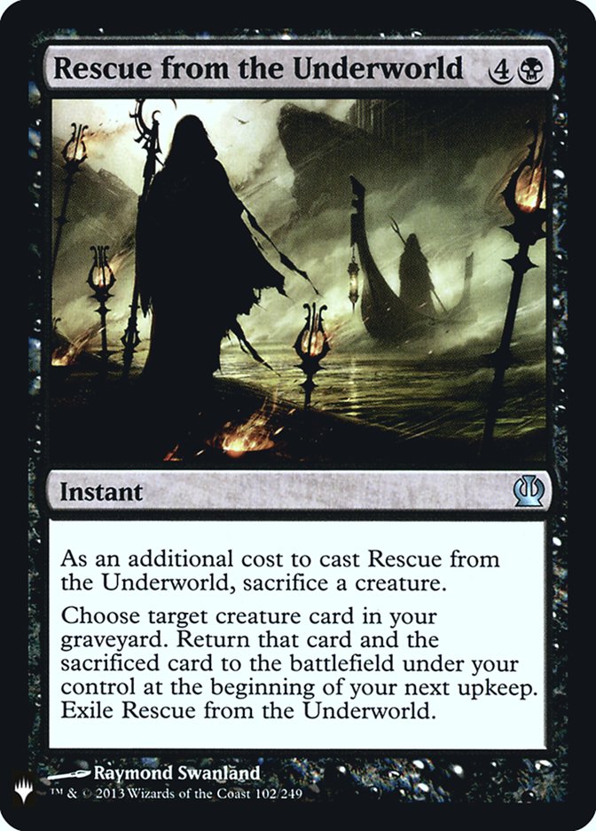 Rescue from the Underworld [Mystery Booster] | Card Citadel