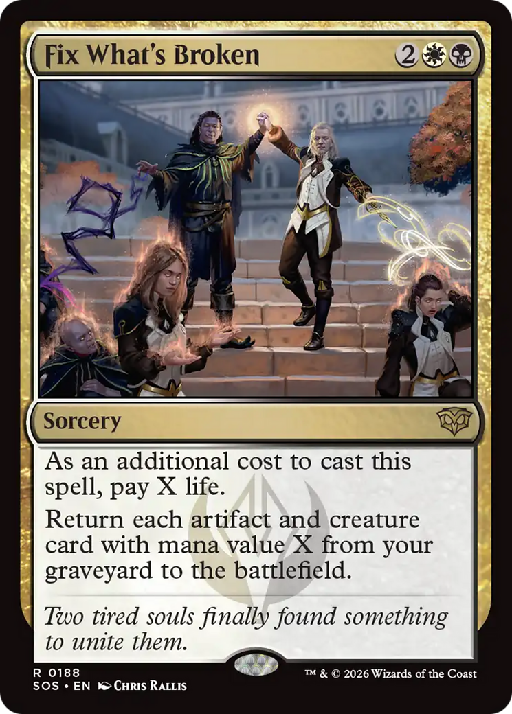 Fix What's Broken [Secrets of Strixhaven] | Card Citadel