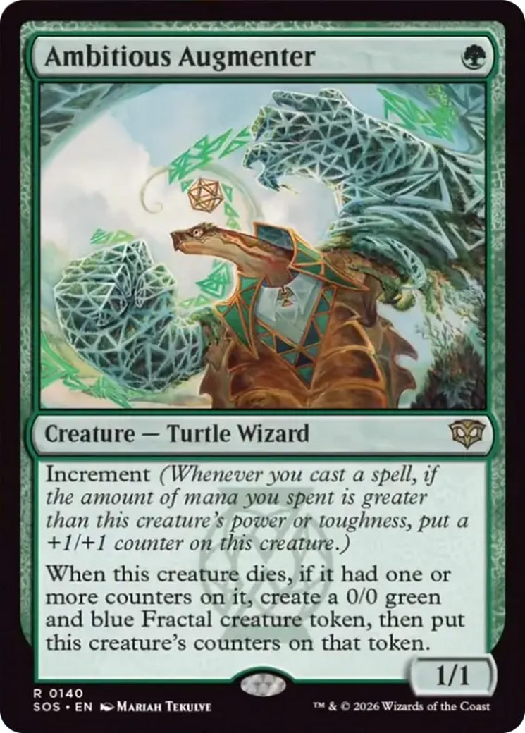 Ambitious Augmenter [Secrets of Strixhaven] | Card Citadel