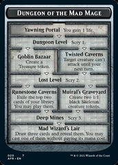 Dungeon of the Mad Mage // Goblin Double-Sided Token [Dungeons & Dragons: Adventures in the Forgotten Realms Tokens] | Card Citadel