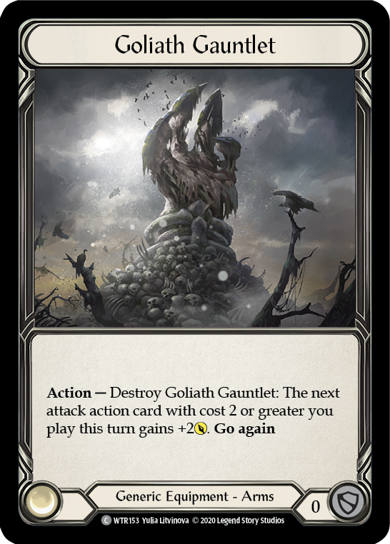 Goliath Gauntlet [U-WTR153] (Welcome to Rathe Unlimited)  Unlimited Normal | Card Citadel