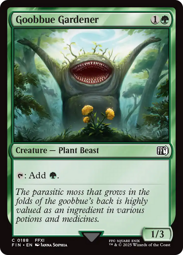 Goobbue Gardener [FINAL FANTASY] | Card Citadel