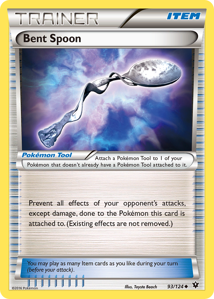 Bent Spoon (93/124) [XY: Fates Collide] | Card Citadel