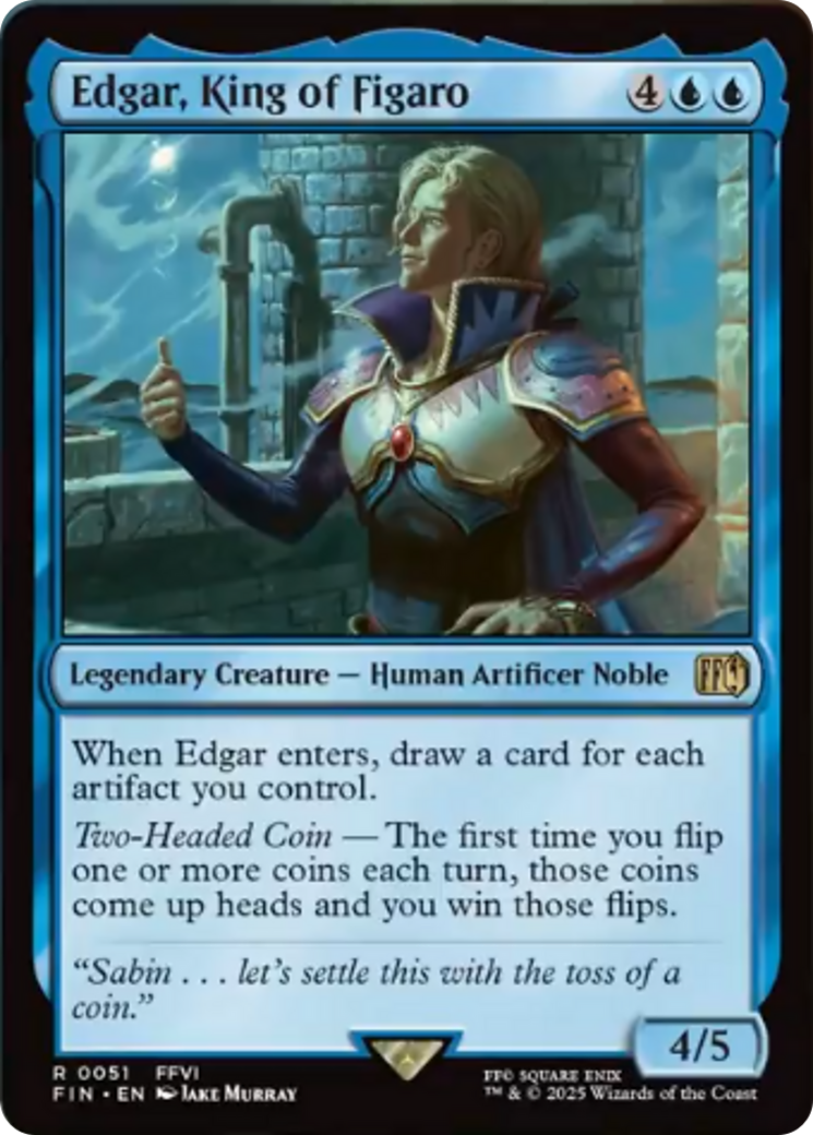 Edgar, King of Figaro [FINAL FANTASY] | Card Citadel