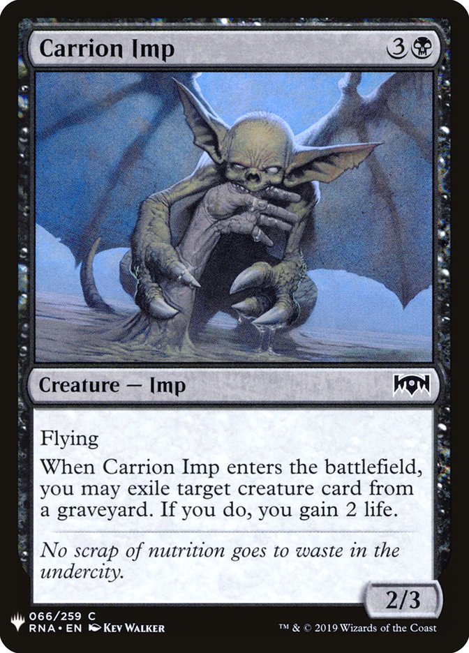 Carrion Imp [Mystery Booster] | Card Citadel