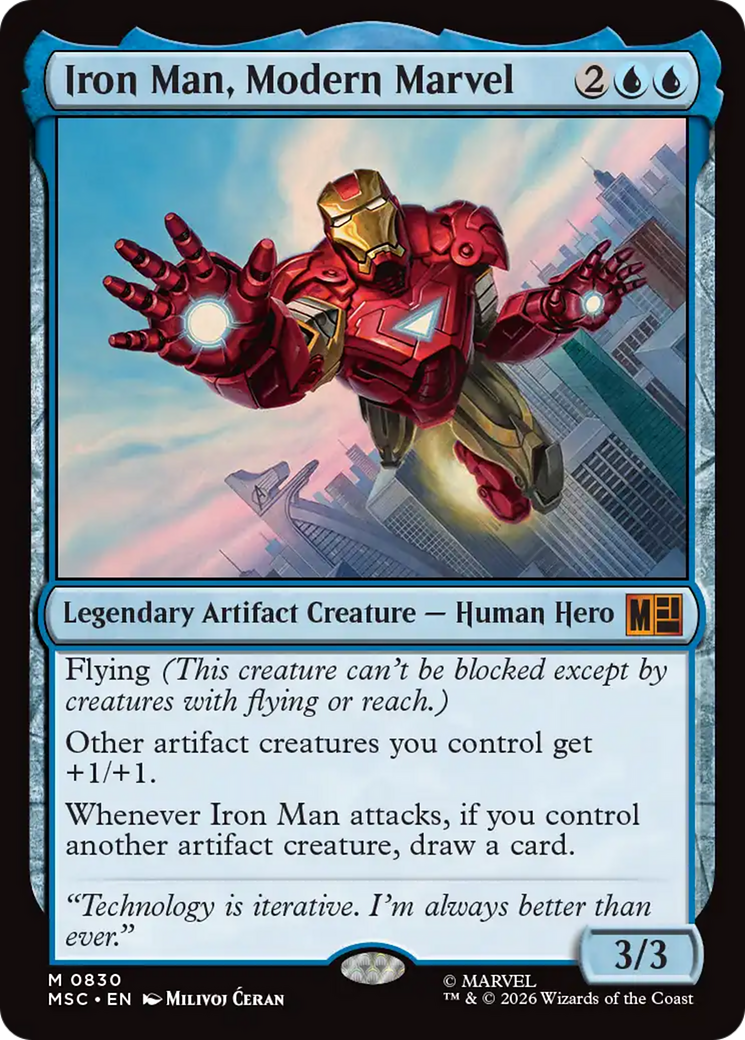 Iron Man, Modern Marvel [Marvel Super Heroes Commander] | Card Citadel