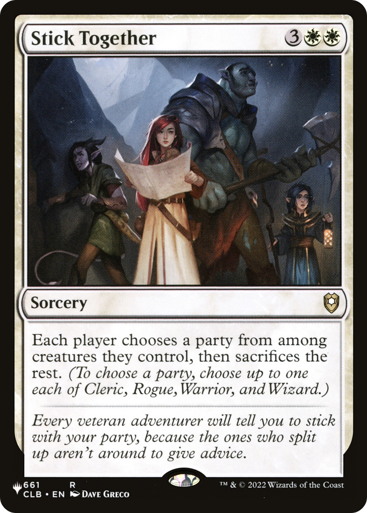 Stick Together (CLB) [The List] | Card Citadel