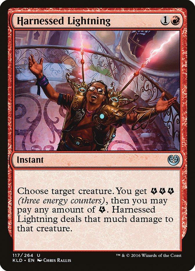 Harnessed Lightning [Kaladesh] | Card Citadel