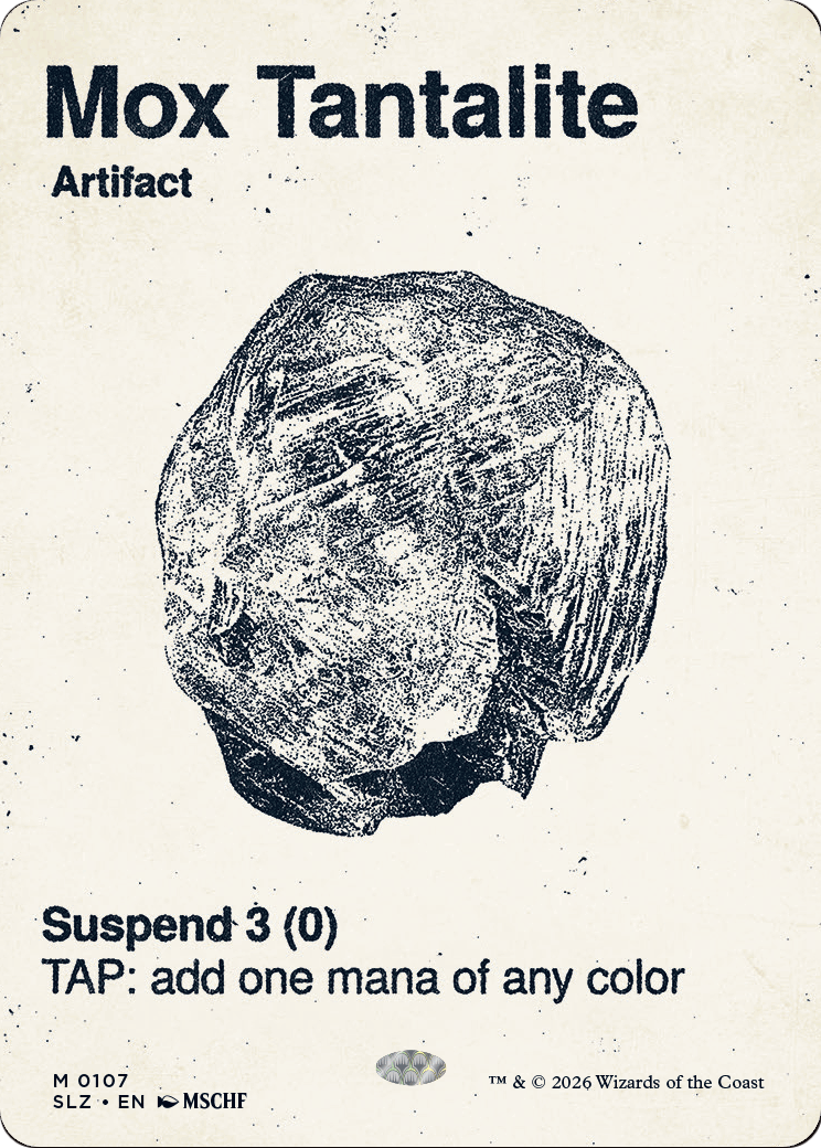Mox Tantalite (0107) [Secret Lair x MSCHF: The Zeta Set] | Card Citadel
