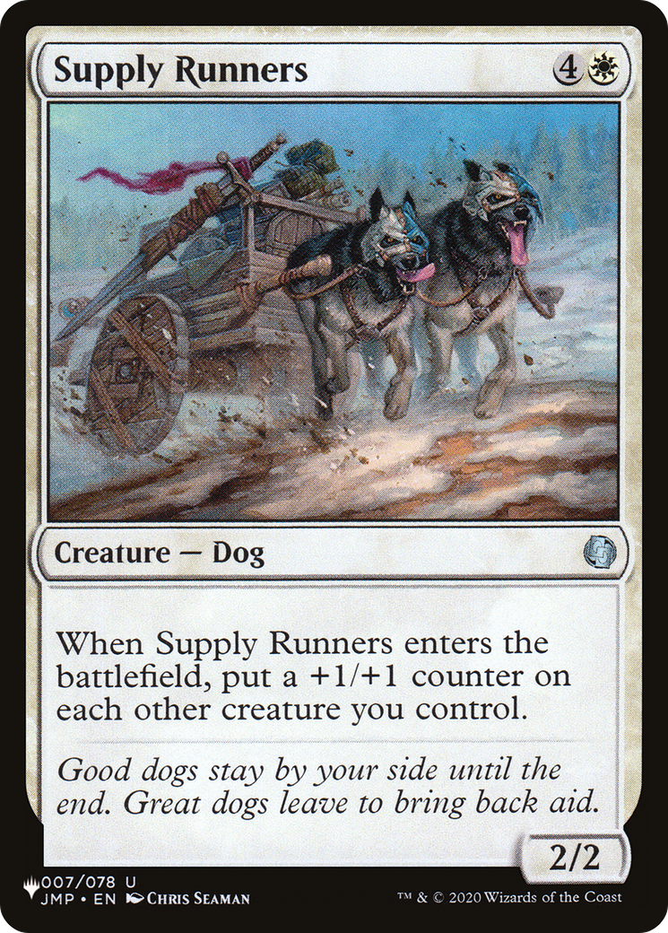 Supply Runners [The List Reprints] | Card Citadel