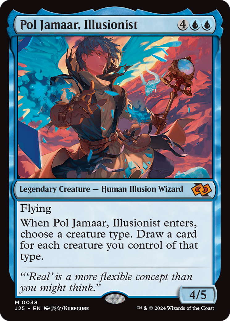 Pol Jamaar, Illusionist (Anime) [Foundations Jumpstart] | Card Citadel