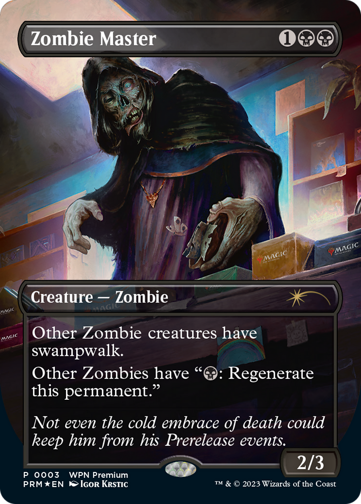 Zombie Master [Wizards Play Network 2024] | Card Citadel