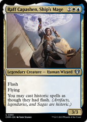 Raff Capashen, Ship's Mage [Commander Masters] | Card Citadel