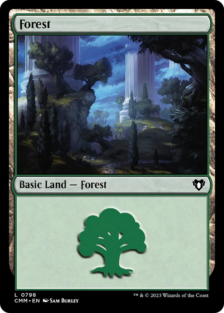 Forest (798) [Commander Masters] | Card Citadel